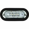 Buyers Products Combination 6 Inch LED Amber Marker Light with Amber/Clear Strobe Light 5626226